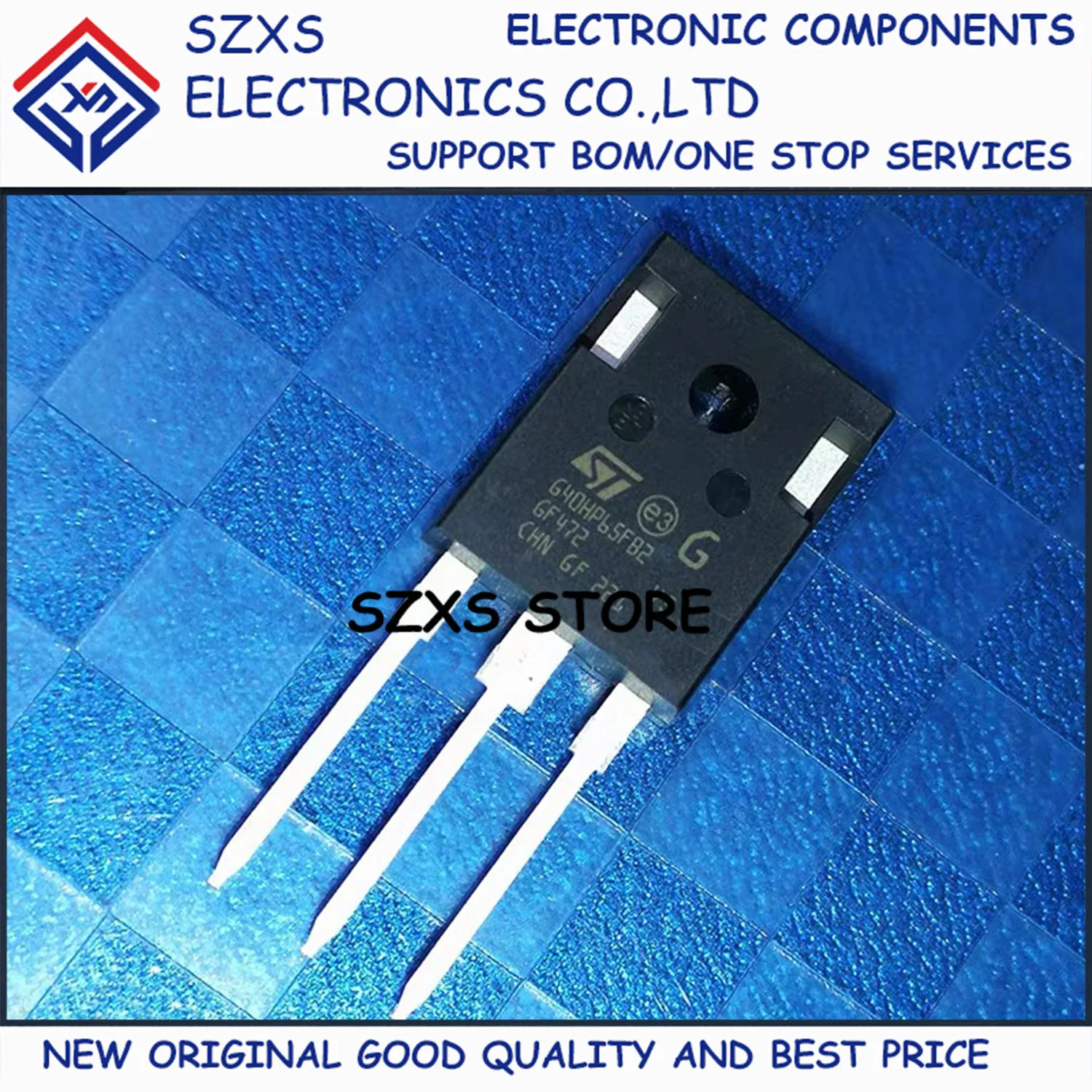New Original 10Pcs G40HP65FB2 STGWA40HP65FB2 STG40HP65FB2 TO-247 650V 40A IGBT Field Effect Transistor In Stock Good Quality