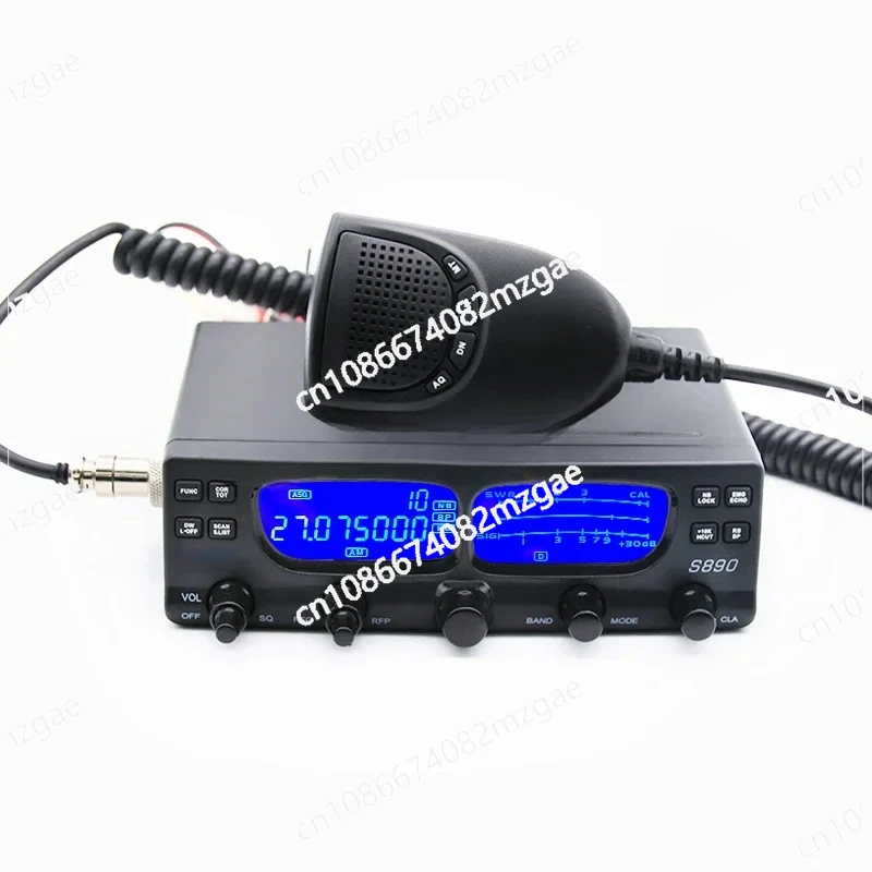 S890 AI Noise Reduce CB AM FM SSB LSB USB PA 27mhz Car Marine Mobile Radio Vehicle Walkie Talkie