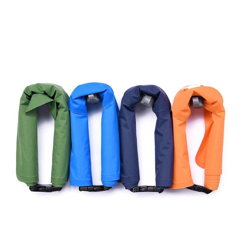 Wideea-bolsa inflable para colchones de aire, almohadilla de dormir para acampar, bomba portátil plegable para exteriores, equipo ultraligero para