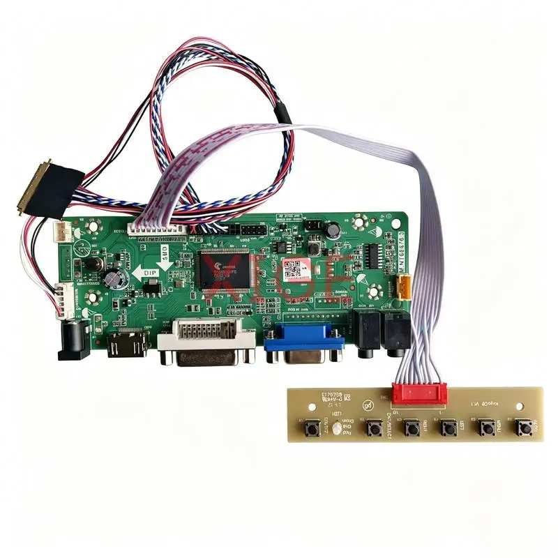 Drive Board Fit CLAA156WB11A CLAA156WA15A CLAA156WA11A CLAA156WB13A VGA DVI HDMI 1366*768 1366x768 Laptop Screen LVDS 40-Pin Kit