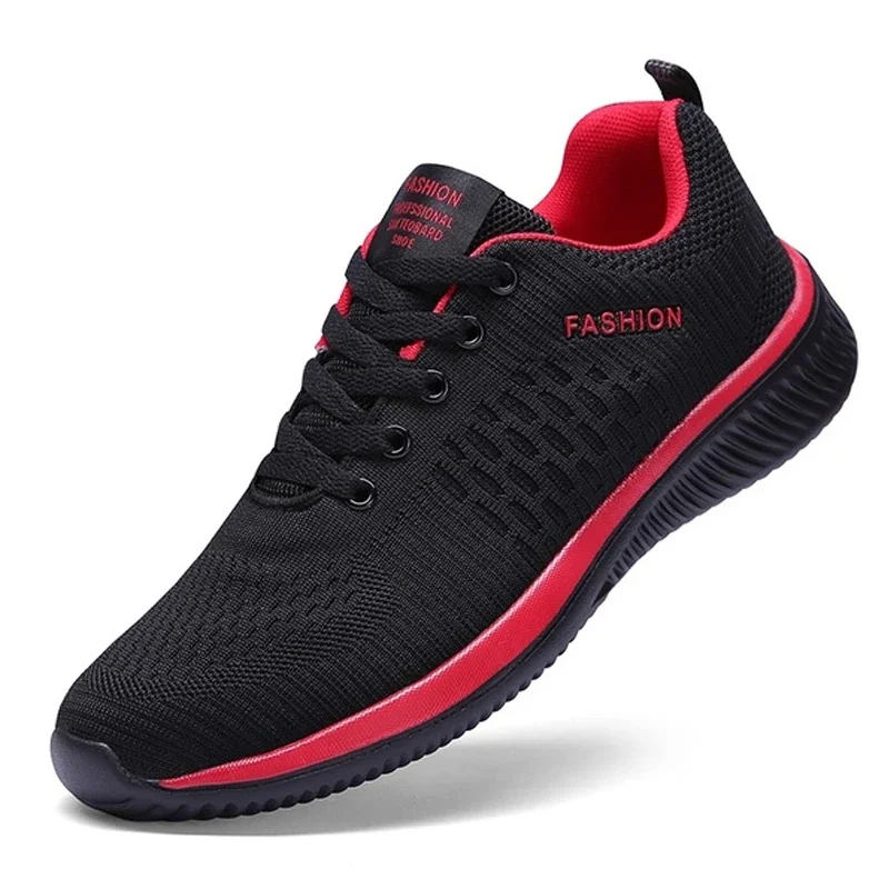 Fashion Men Sneakers Mesh Casual Shoes Lac-up Men Shoes Lightweight Vulcanize Shoe Walking Sneakers Man Running Gym Shoes