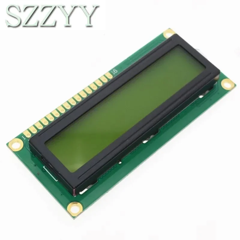 1PCS LCD1602 1602 modulo schermo verde 16x2 Caratteri Display LCD Module.1602 5V schermo verde e codice bianco per arduino