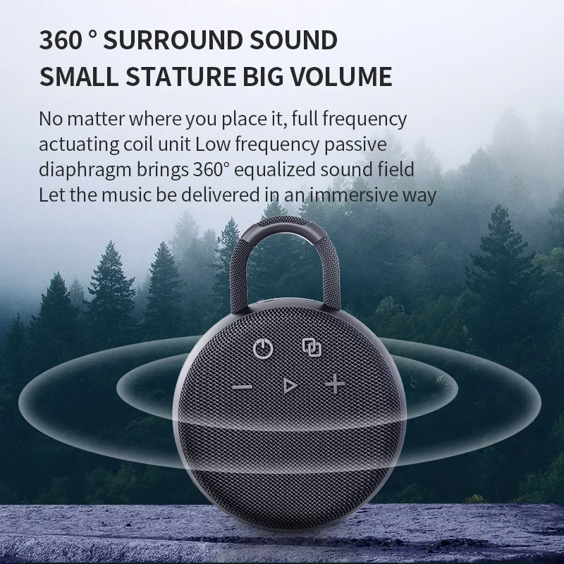 ZEALOT S77 5 واط مكبرات صوت بلوتوث محمولة باس مع مضخم الصوت SoundBox اللاسلكية مقاوم للماء الدراجات دراجة Boombox مشغلات الصوت