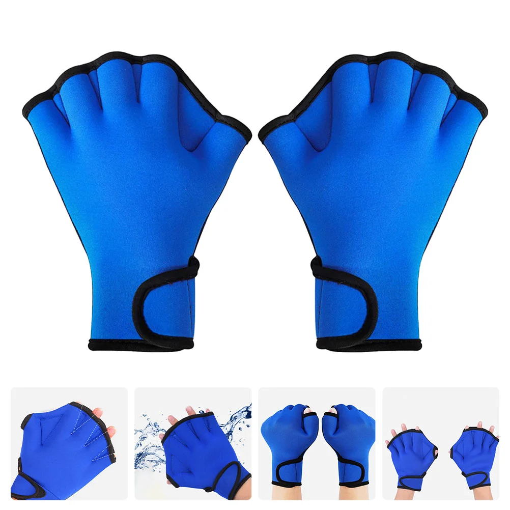 

Swimming Gloves Aquatic Fitness Water Resistance Training Mitten Supplies Mittens Supply Hand Protector Thermal