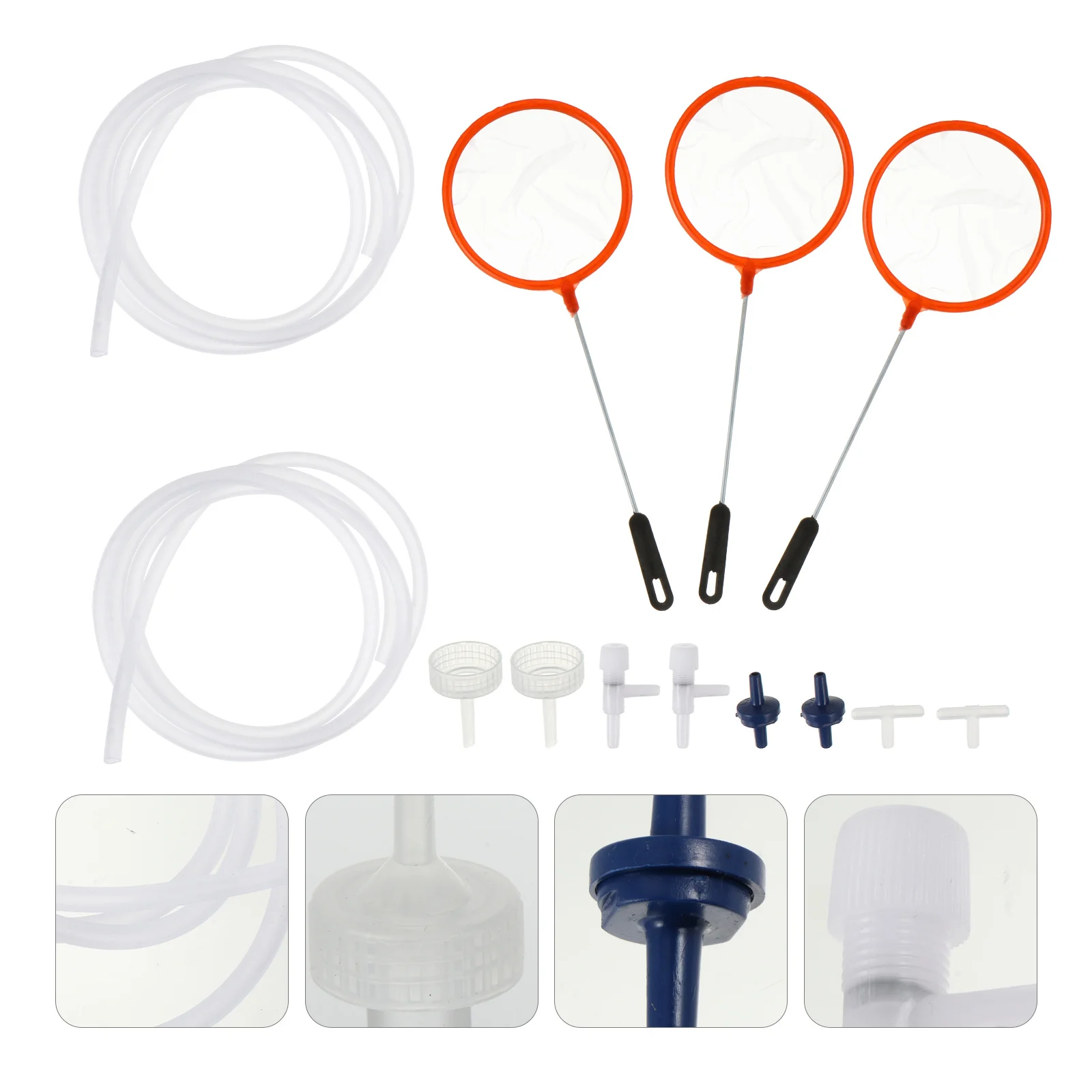 

1Set Aquatic Hatchery Shrimp Net Fishing Net Sieve DIY Fish Egg Hatching Tool Complete Catch Release Set Sieve for Shrimp