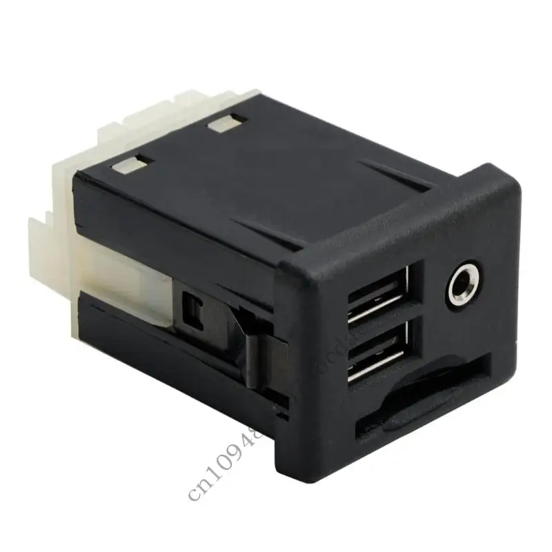 0xxc Auxiliar Jacks Double USB Port Jacks 135999454 13581210 13526854 Para acessórios substituição ATS
