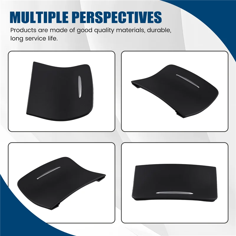 Car Rear Armrest Ashtray Trim Plate Storage Box Cover A22268023079 For S-Class W222 S300 S320 S350 S450