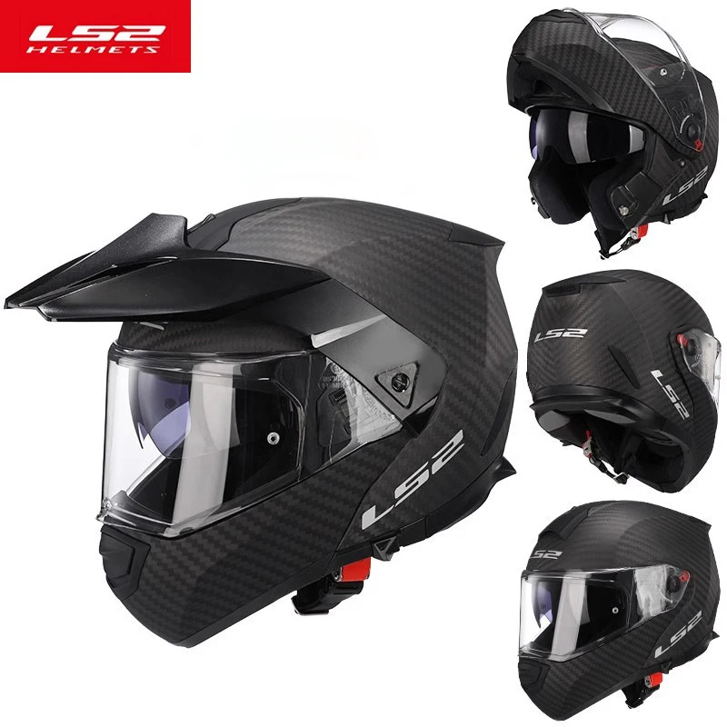 LS2 FF903 Off Road Carbon Fiber Motorcycle Helmet Motocross Helmets Original