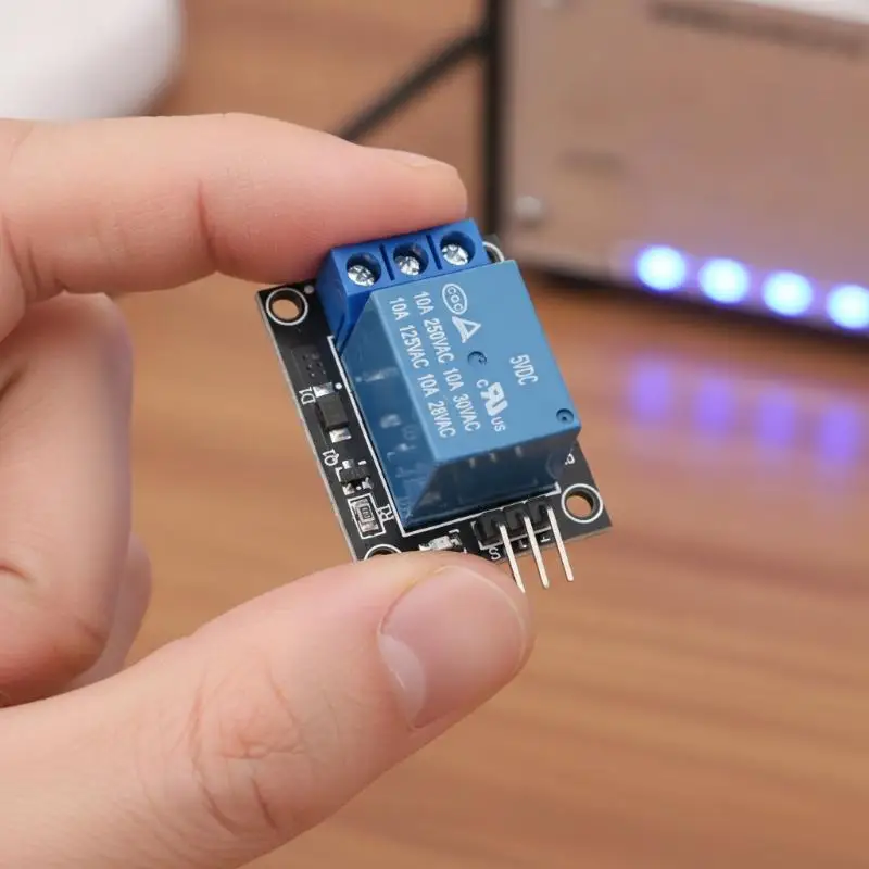 5V High Level Trigger KY-019 Single Channel Relay Module Universal Relay Board for PIC AVR Smart Home Device Upgrade
