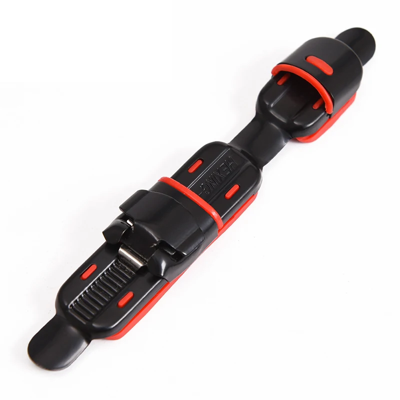 Novo Suporte de Carretilha de Metal para Vara de Pesca com Almofada de Borracha e Clipe para Carretilha - Acessório Essencial para Pesca