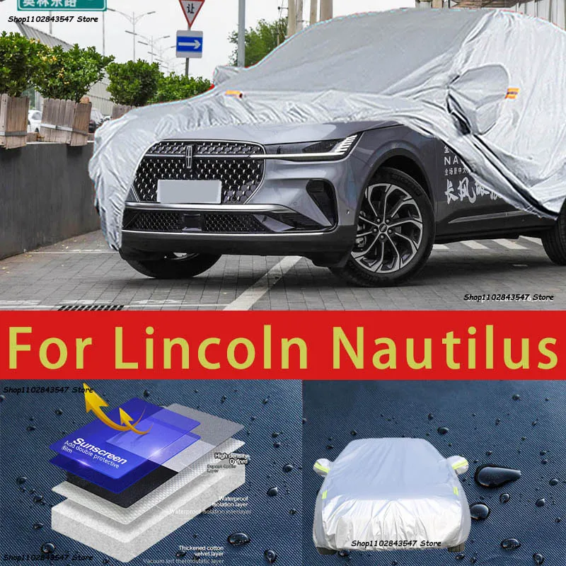 

Для Lincion Nautilus наружная защита полные автомобильные Чехлы снегозащитный козырек от солнца водонепроницаемые пыленепроницаемые внешние автомобильные аксессуары