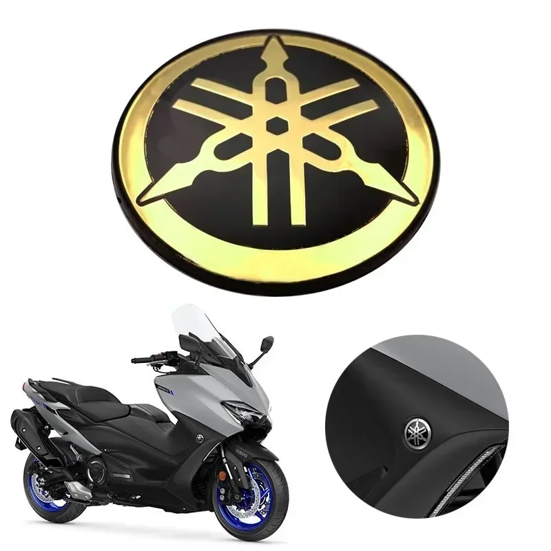 Autocollant Latéral de Moto, Logo Acrylique, Étanche, Carburant Précieux 3D, pour Yamaha R1 R6 TMAX MT09 MT07