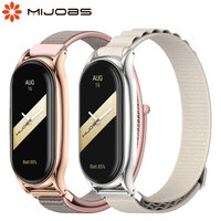 Nylon Loop for Xiaomi Mi Band 10 9 8 Strap Mi Smart Band 10 Ceramic Version Smart Watch Wristband Replacement Bracelet