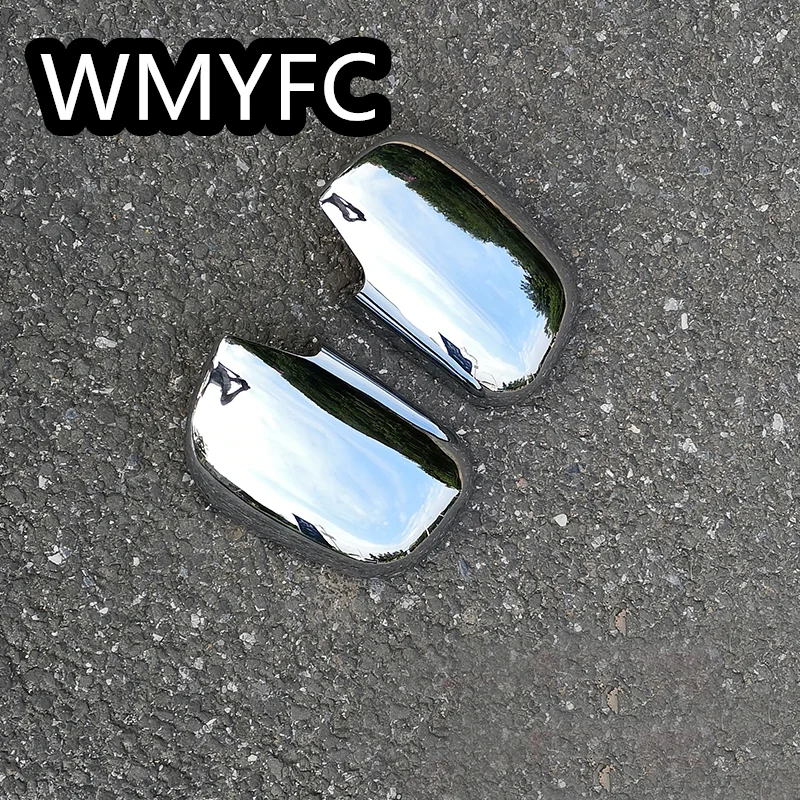 CHROME DOOR SIDE WING MIRROR CHROME COVER CAP vista posteriore TRIM accessori adatti per TOYOTA RAV4 2006 2007 2008 2009 2010 2011 2012