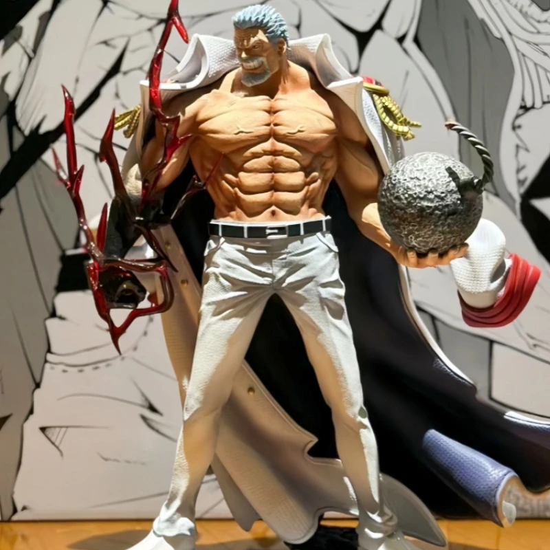 One Piece Anime Figure Monkey D Garp Model Dolls Standing Posture Series Action Figurine Pvc Collection Desktop Ornament Gifta