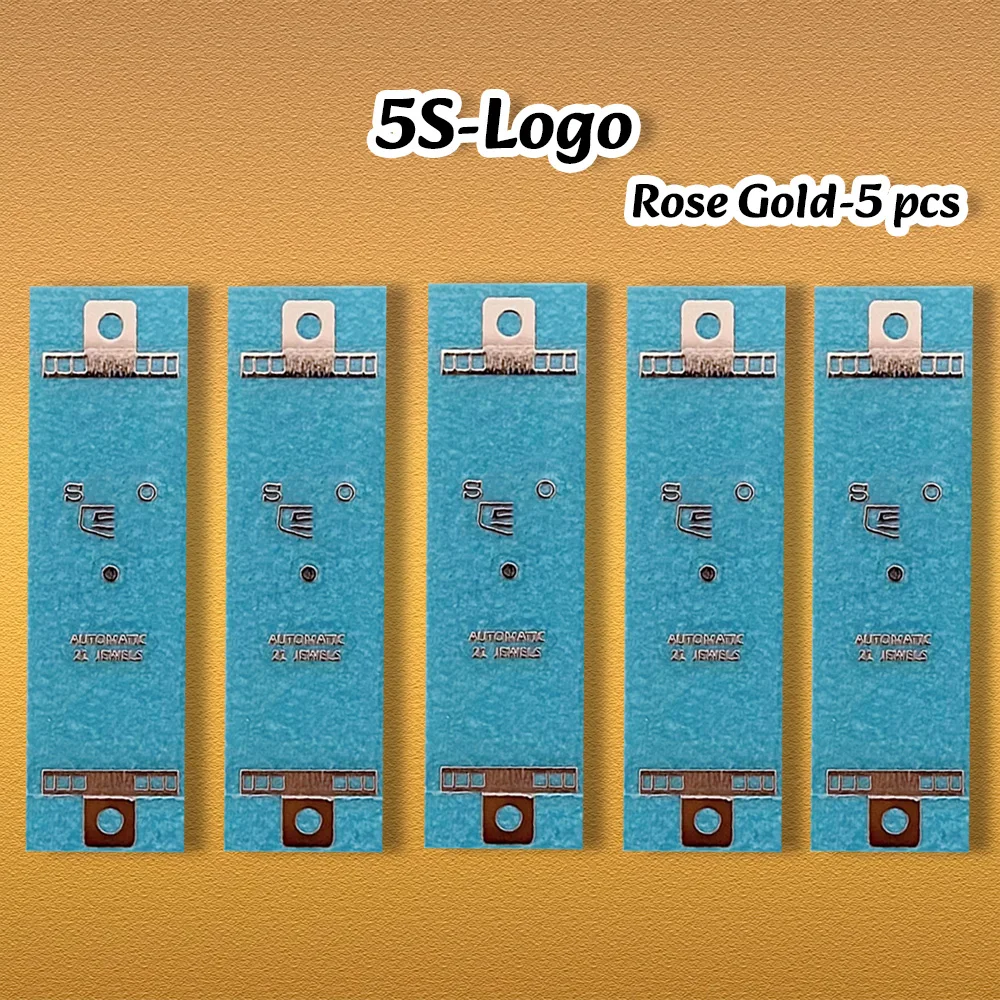 SEI 5S Logo New 3D metal Logo sticker suitable for 27-30MM flat dial watch modification accessories