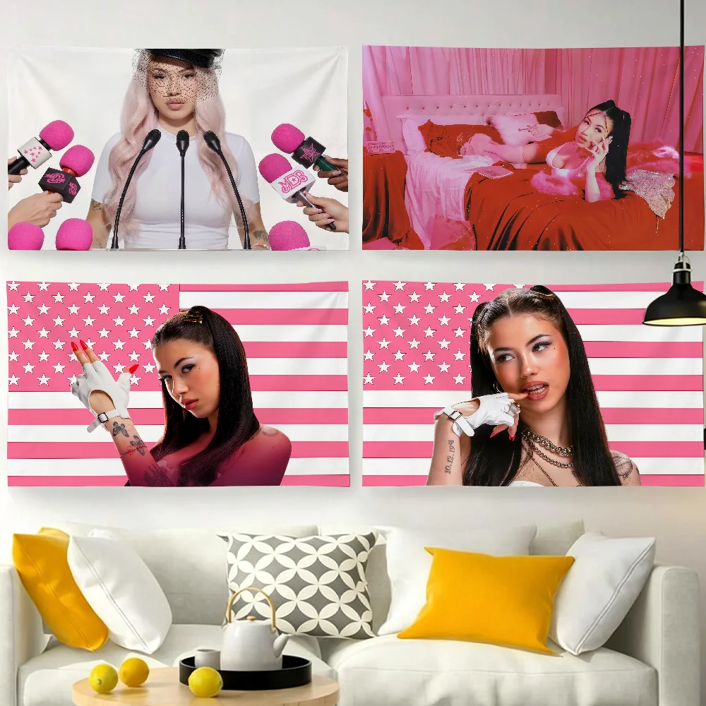 SInger A-Anna pepe flag For Garden Party Living Room Home Wall Decor Banner Bedroom Outdoor Tapestry