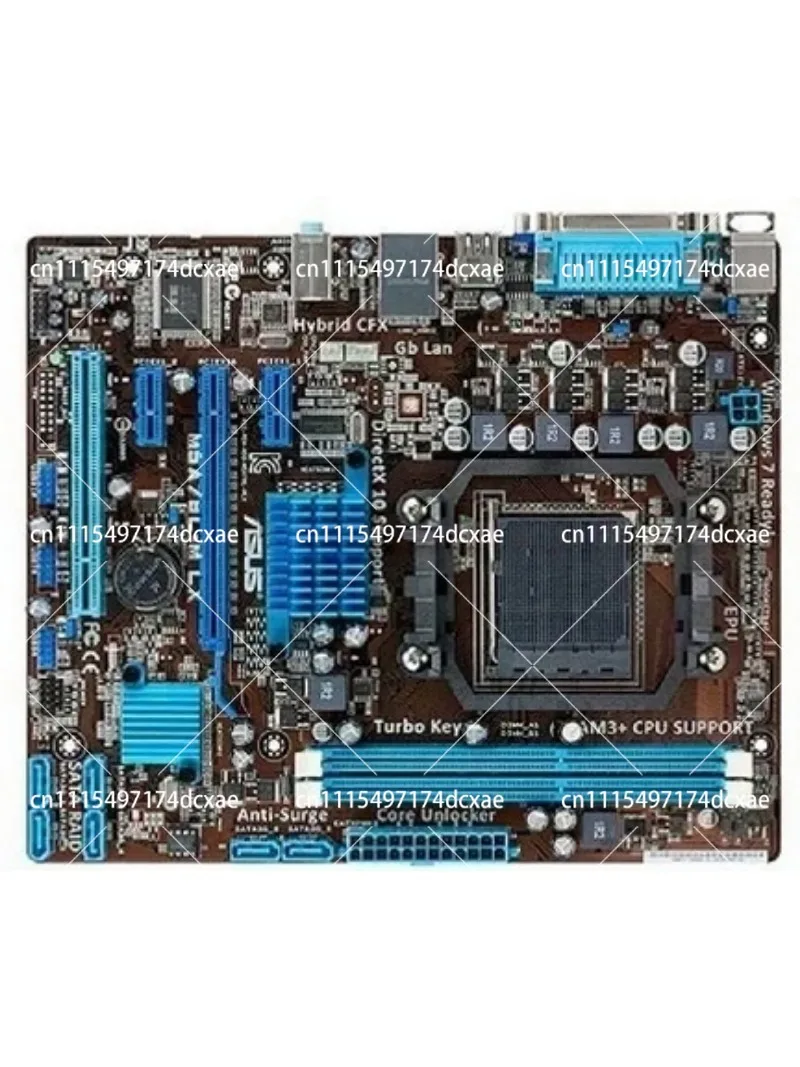 Socket AM3+ Micro‑ATX Desktop Motherboard, 760G Chipset Mainboard Supports DDR3 Memory
