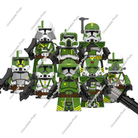 Hot Toys Star Wars Doomsday Commander Soldier Mandalorian Commander Doom Building Blocks Dath Vader Robot Mini Figures Brick Toy