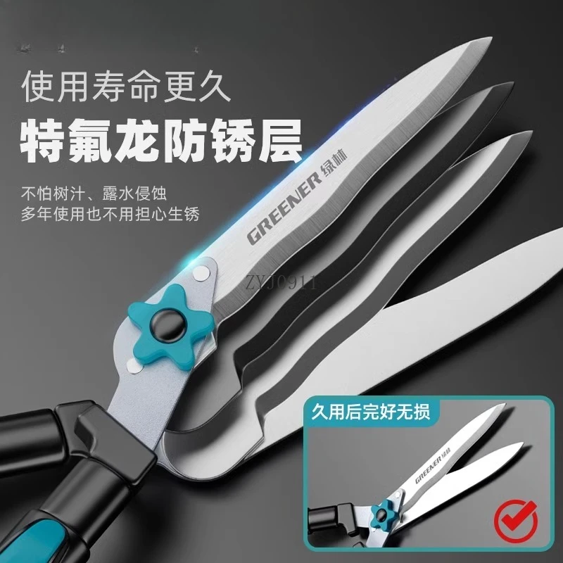 Horticultura alemã tesoura grande gramado hedge paisagismo tesouras mudas tesouras de galhos altos