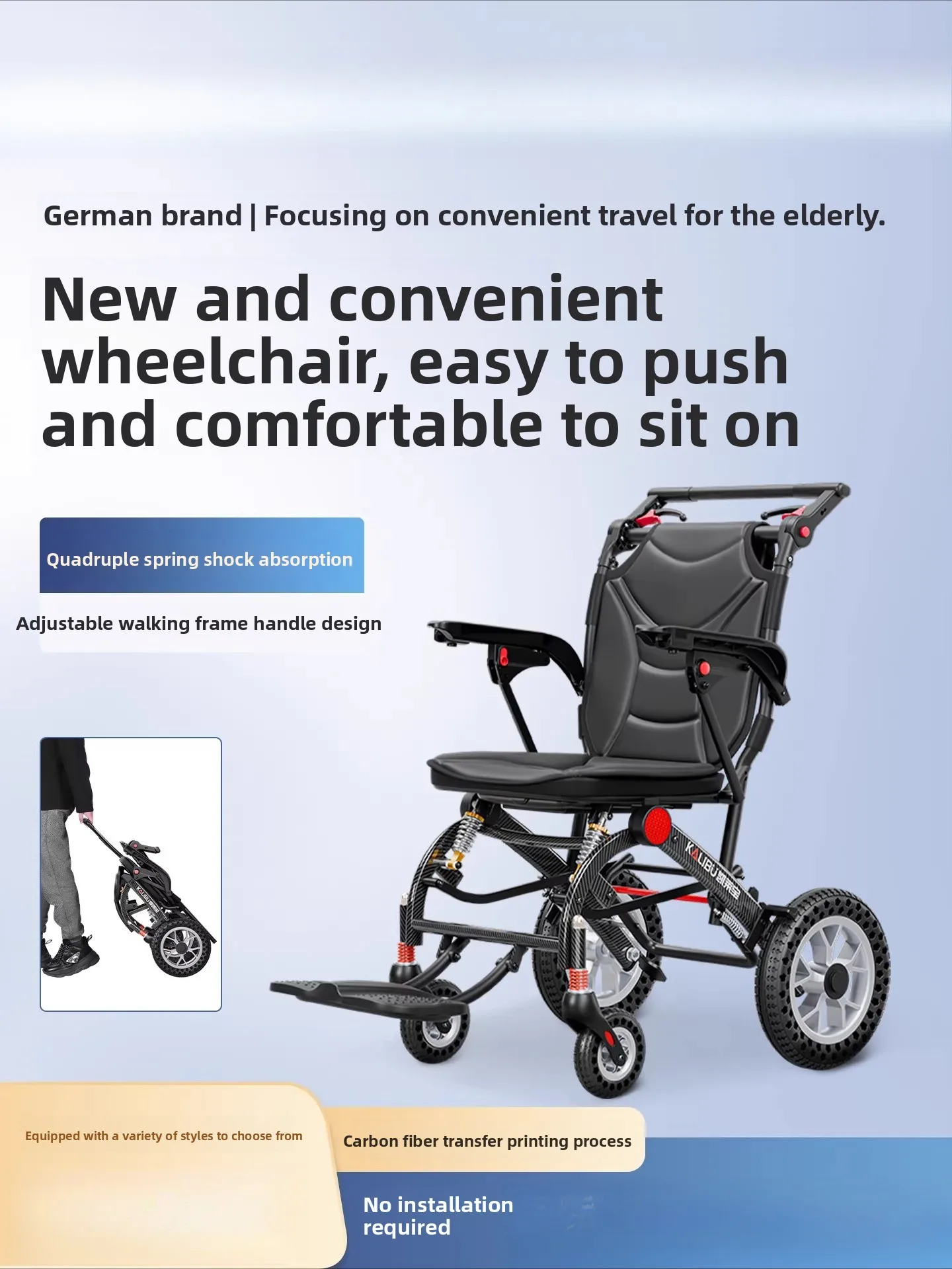 Portable Wheelchair…