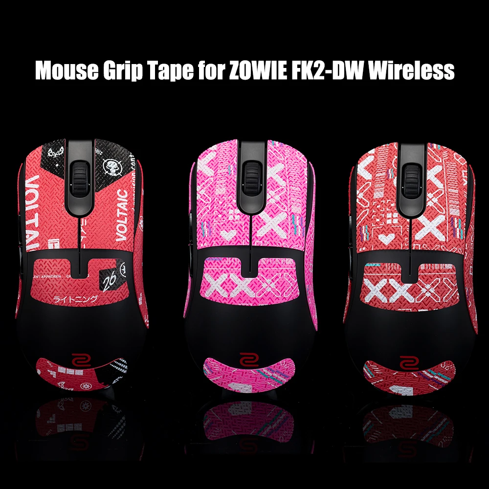 TBTL Mouse Grip Tape For ZOWIE FK2-DW Wireless Mouse Sticker