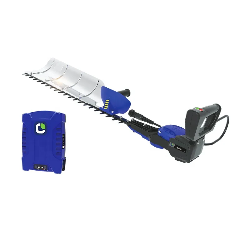 

Garden Tools Effective Cutting Length 675mm 1600W Strong Power Hedge Trimmer with Battery Pack