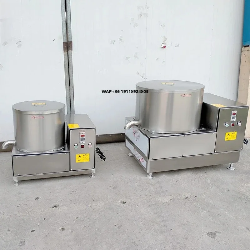 Fruits and Vegetable Processing Centrifugal Food Dehydrator Dehydration Deoiling Machine Oil Remove Machine for Fried Food