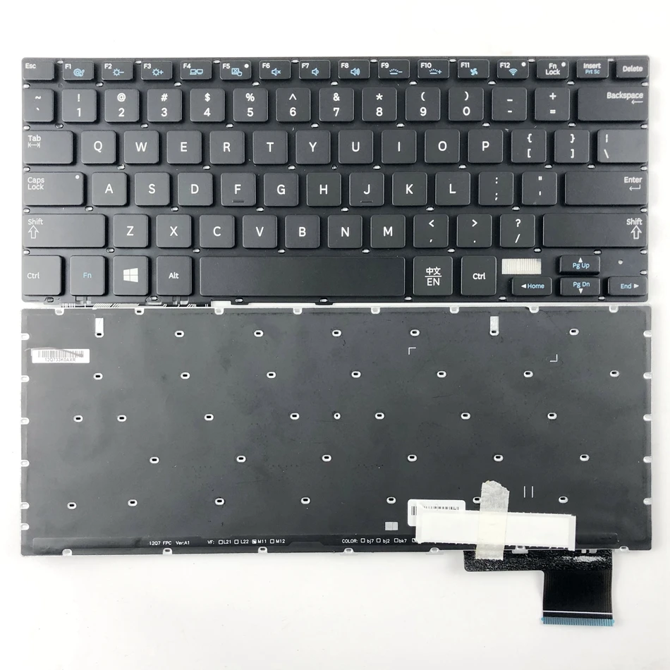 

US Russian Backlit Laptop Keyboard for Samsung NP730U3E NP740U3E 740U3E-X02 740U3E-S01 US RU Layout