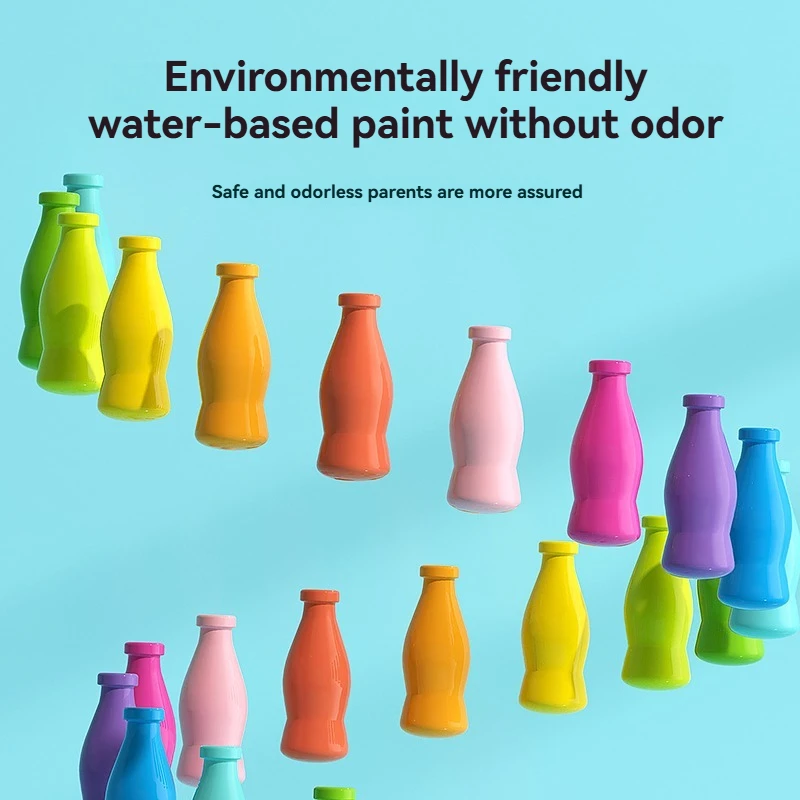 Apprendimento dei colori Giocattoli Gioco di classificazione dei colori Montessori Indovina in legno Bambola dei colori Movimento fine