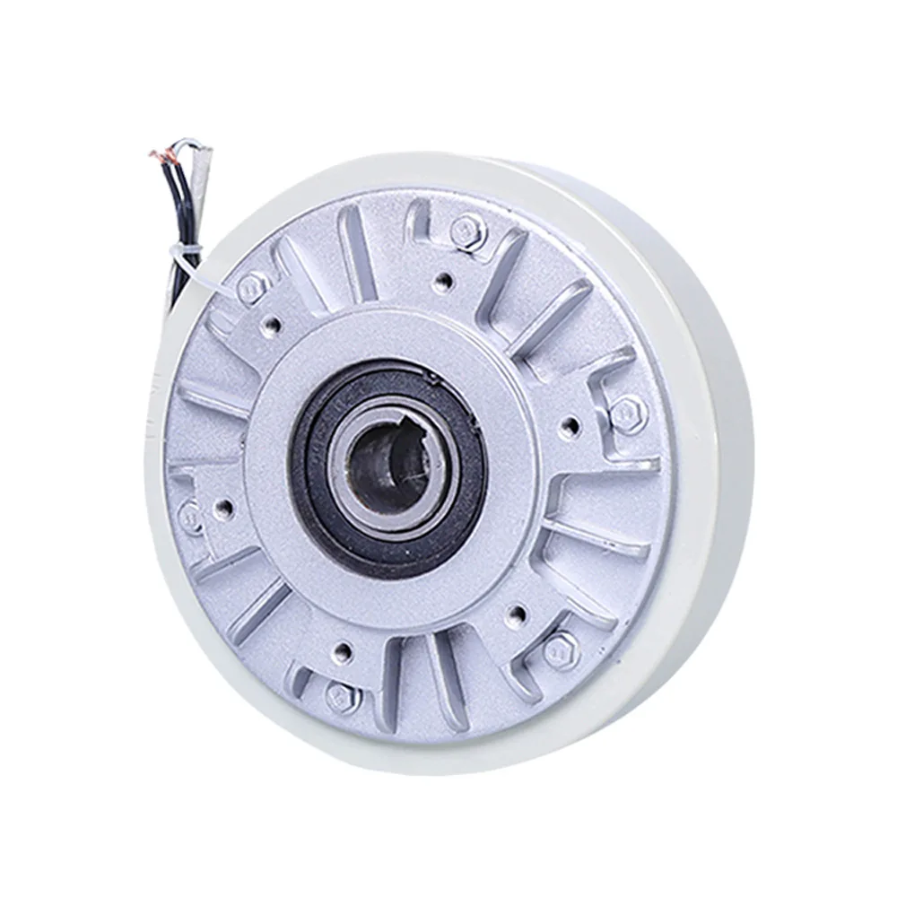 

25Nm Magnetic Powder Brake Hollow Shaft 2.5kg DC 24V 1000RPM Unwinding For Tension Control Continuous Sliding Simulated Load