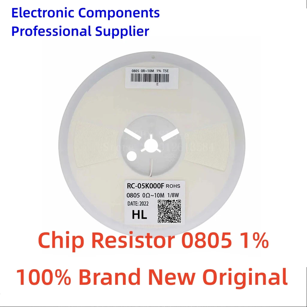 

5000Pcs 0805 SMD 1/4W 0R ~ 10M 1% chip resistor 0 10R 100R 220R 330R 470R 1K 4.7K 10K 47K 100K 0 10 100 330 470 ohm