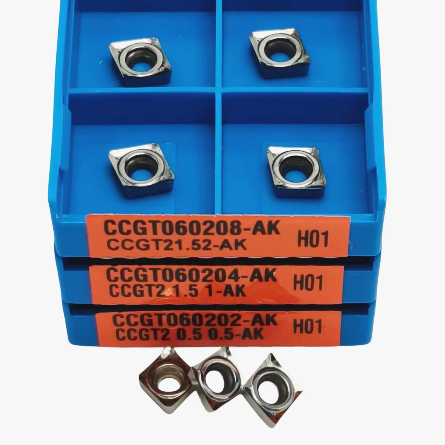 アルミ刃超硬旋盤カッター,インサート付き,ccgt060202,ccgt060204,ccgt060208,ak h01,ccgt060202,ccgt060204,ccgt060208