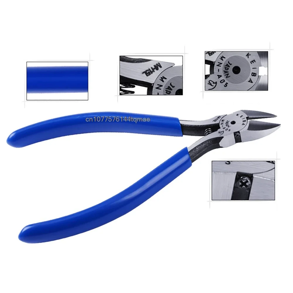 KEIBA 4 5 6inch imported plastic pliers diagonal pliers PL-726 PL-725 PL-727 MN-A05 MN-A04 plastic nippers made in Japan