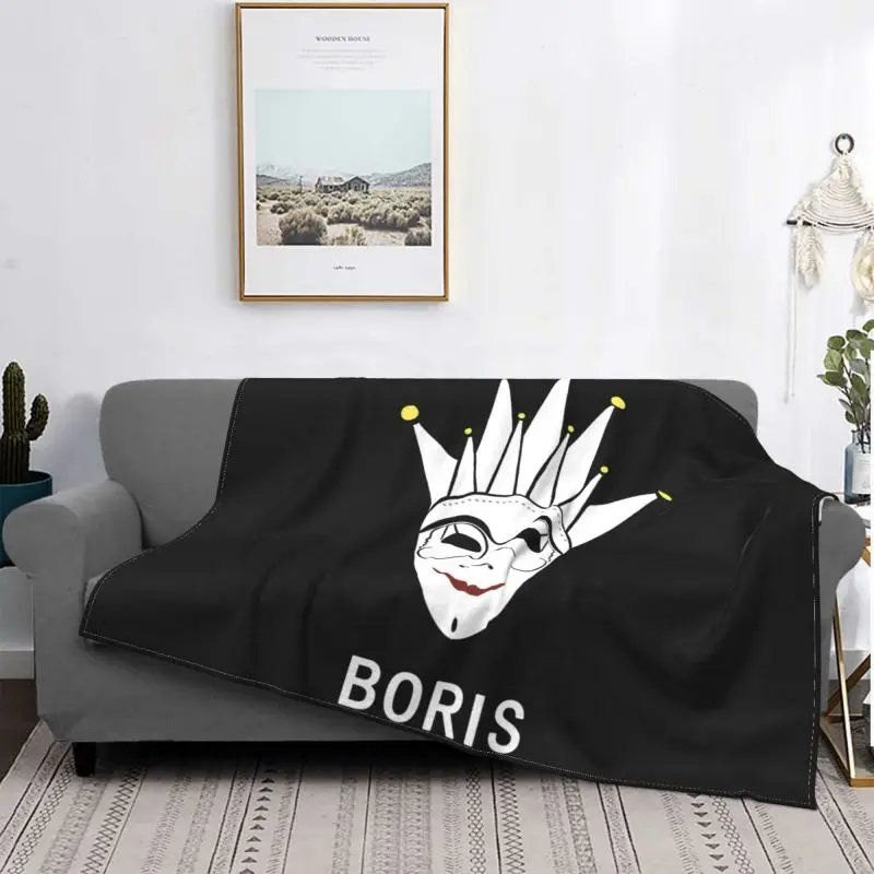 Boris Brejcha High-Tech Minimal Dj ! Blanket High For Bed Microfiber Skin Friendly Home Decotation