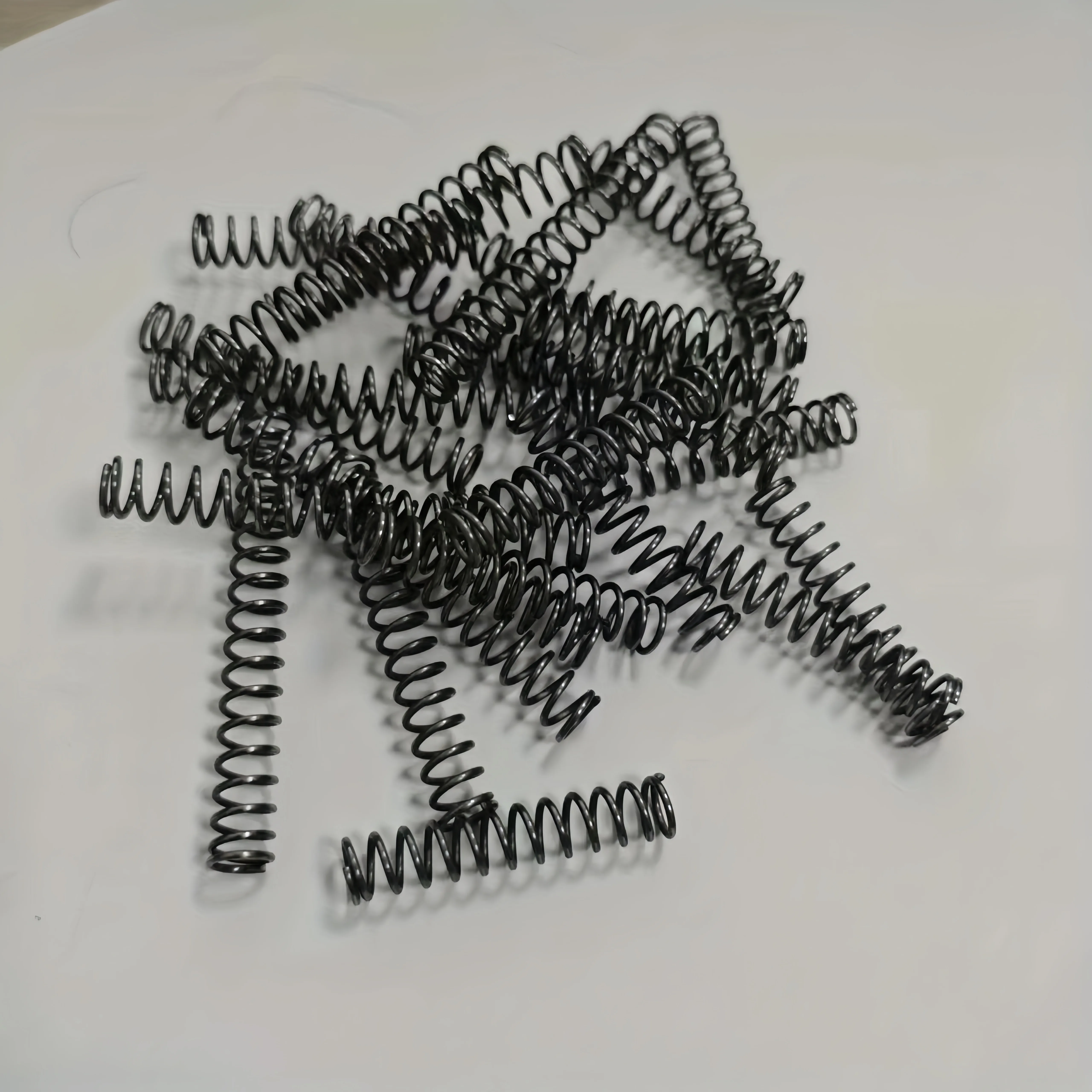 

10-Pack 65MN Spring Steel Compression & Return Springs, Industrial Grade, 1.0mm Wire × 7mm OD, Length Range 10-100mm