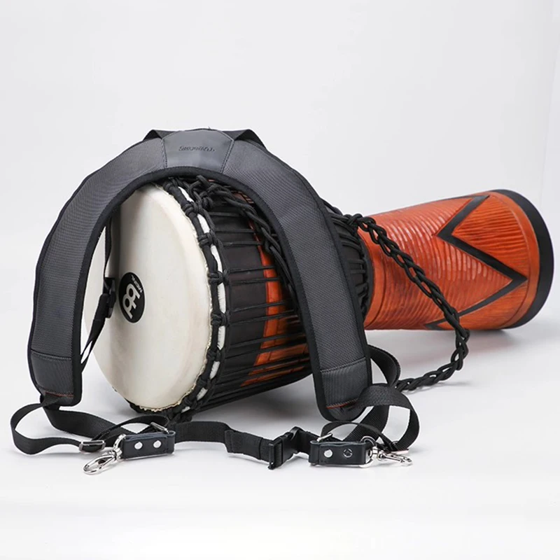 

Дышащий африканский ремень для барабана, регулируемый ремень для барабанной дуги, утолщенные портативные плечевые ремни, детали ударных инструментов