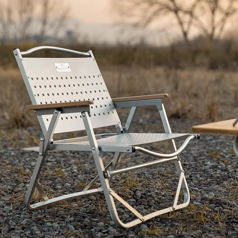 

Full Aluminum Alloy Kermit Chair,Anti-Corrosion Rustproof Frame,Foldable Lightweight Camp Furniture,Stabilized Outdoor Chair
