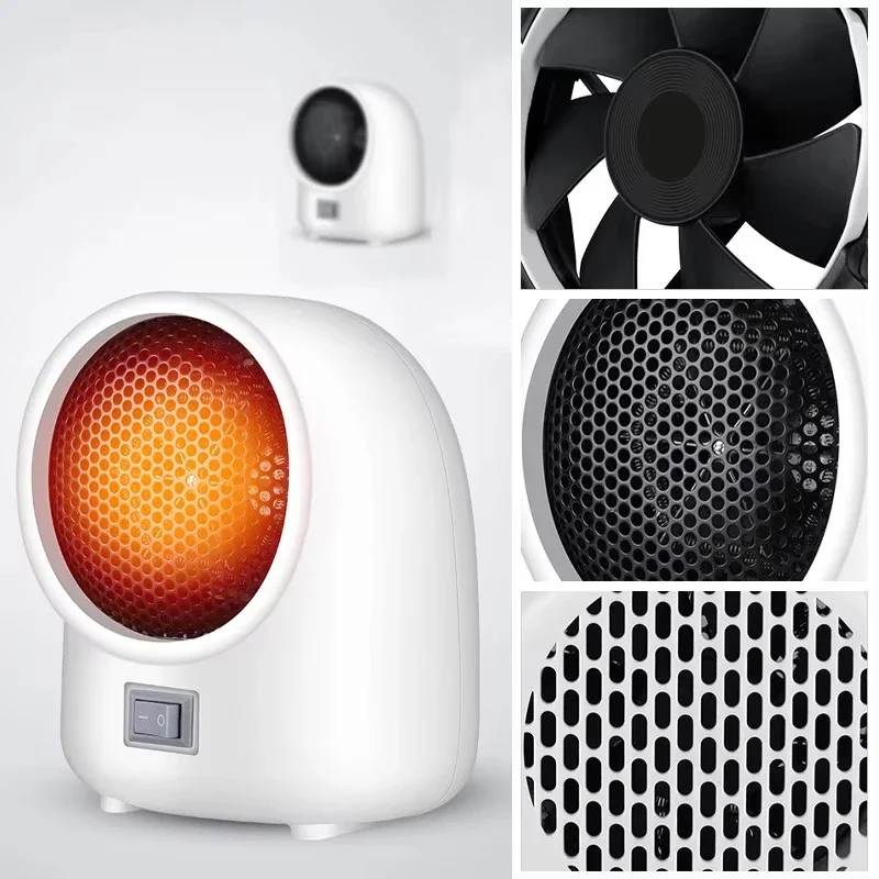 Xiaomi Mijia 400W Mini Electric Heater 2-speed 3S Quick Heating Home Electric Heater 220V/110V Hot Fan Overheating Protection