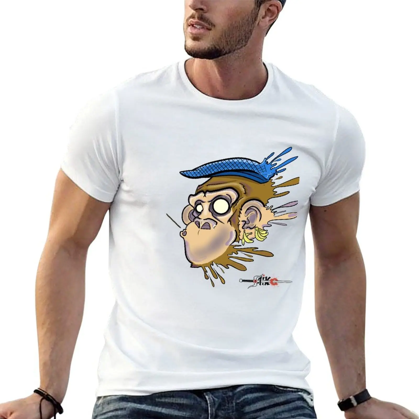 

monkey splash' #2 T-Shirt t shirt for man t shirt man luxury t shirt man plain T-Shirt