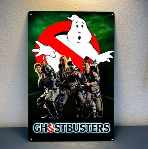 Ghostbusters Movie Metal Poster - Collectable Tin Sign - Size:20x30cm (8x12in)