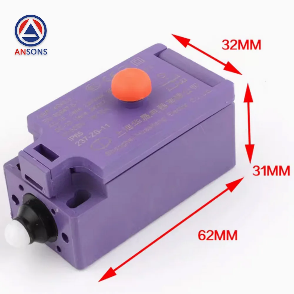 237-ZS-11 كوني مصعد الموتر التبديل عازلة التبديل Ansons قطع غيار المصاعد