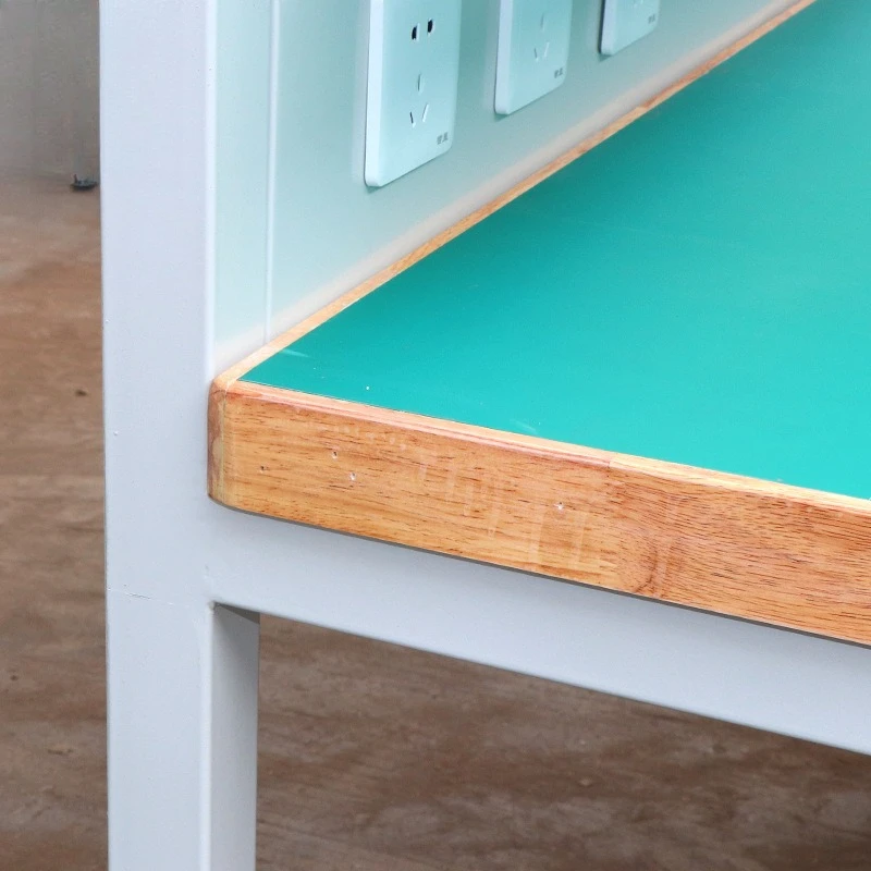 Workshop assembly line beech hemming workbench, heavy-duty beech hemming workbench