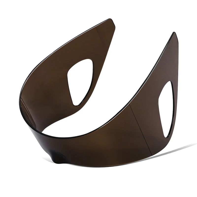 Oversized One-Piece Glasses Fashion Hanging Earring Bag Punk Sunglasses Future Skill Sense Fashion Polarized Mirror Holiday Gift