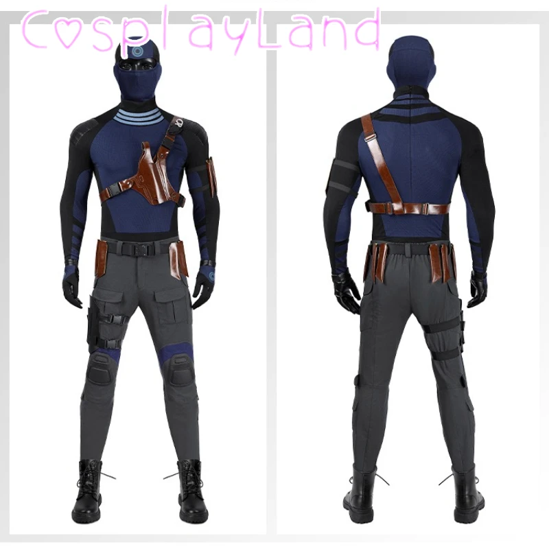 

Halloween Bullseye Cosplay Costume Top Pants Full Set Born Again 2 Costumes Devil Outfit Christmas Men Battle Suit Custom Made
