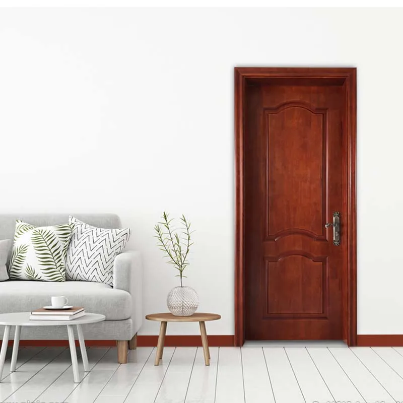 

Pure solid wood door Log door Environmental protection paint Room Bedroom door Interior Modern