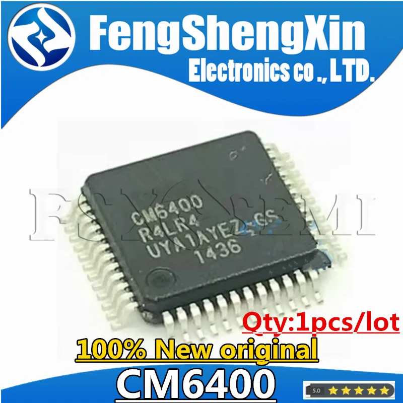 

1pcs 100% New CM6400 QFP48 CM6400-GS Audio decoding chip