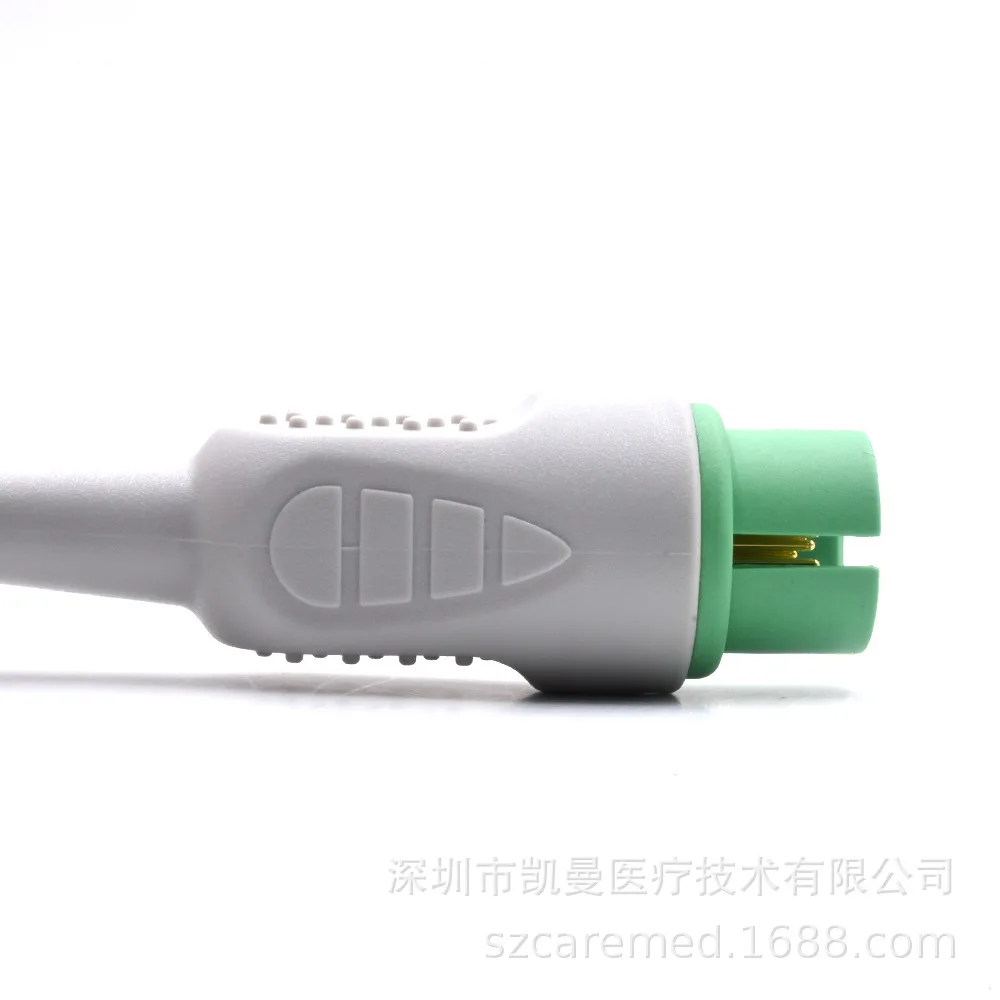 Compatible with Space ECG Monitors Reusable All-in-one Cable Three-lead Wire Clamp Type Precision Medical