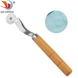 Stainless Steel Leather Cloth Paper Overstitch Wheel Gear Roulette Spacer Sewing Leather Craft Tool 2.5mm Gear