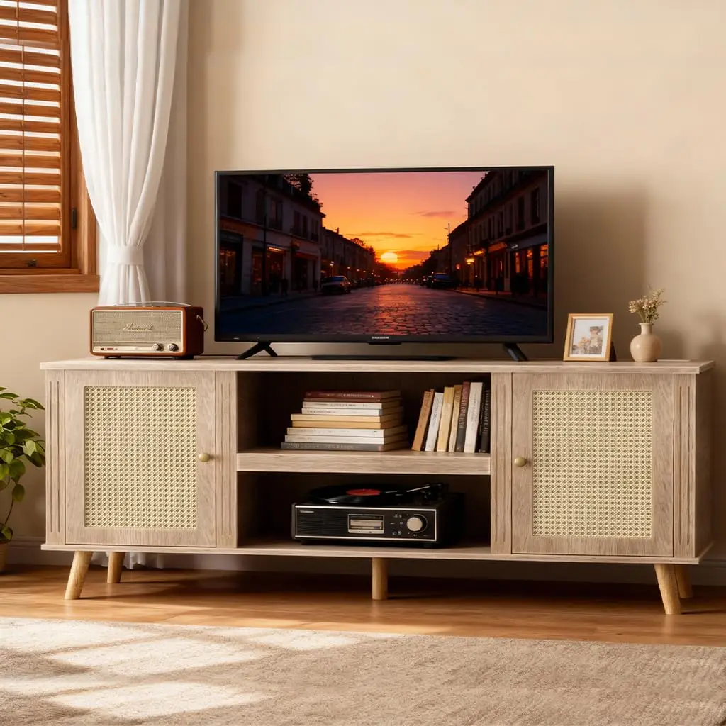 Rattan TV Stand 70